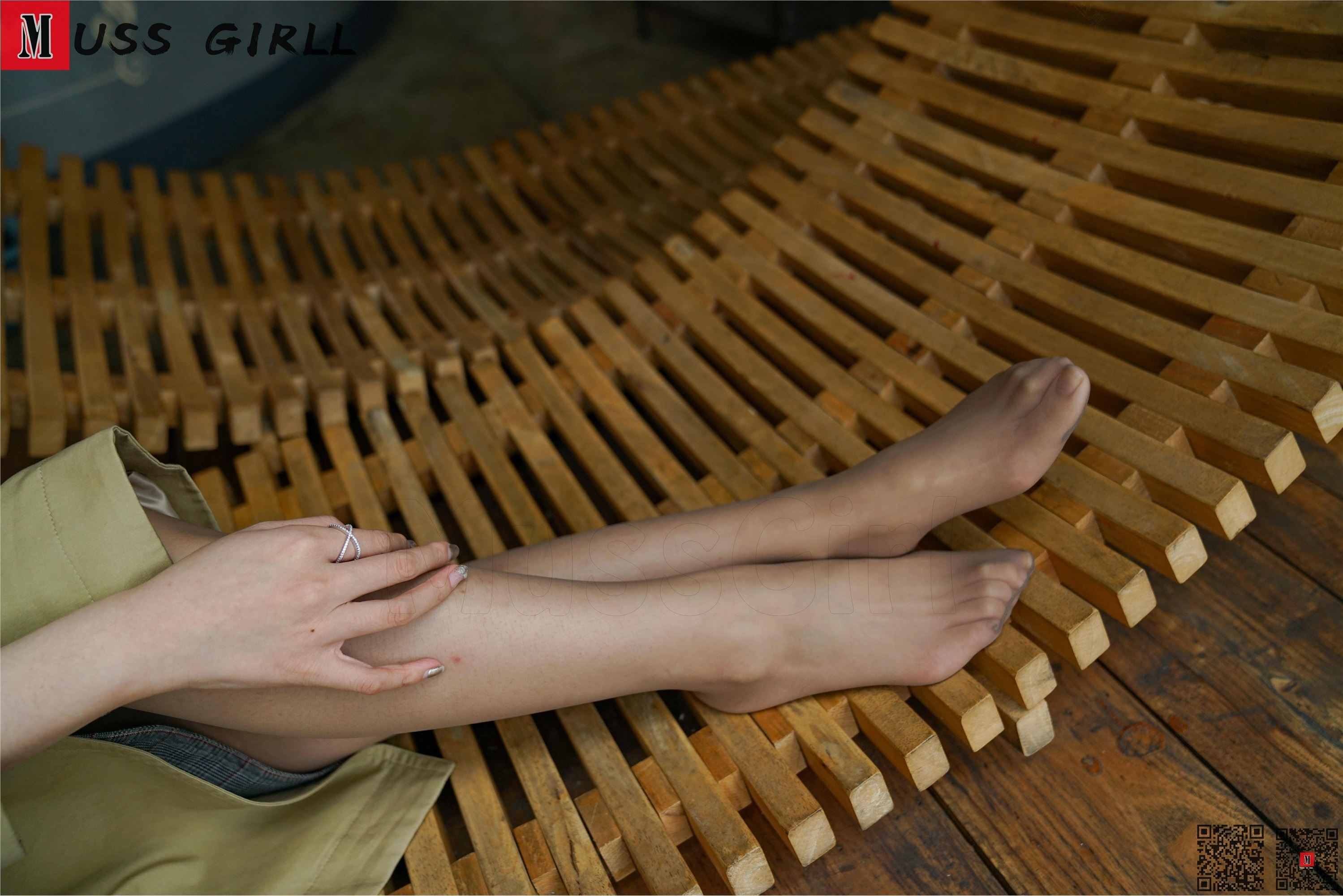 MussGirl慕丝女郎  NO.171 灰丝风衣